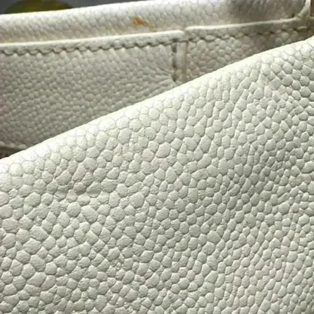 Kate Spade Pebbled Leather Tote/Shoulder/Crossbody Bag Cream Color - Picture 11 of 15